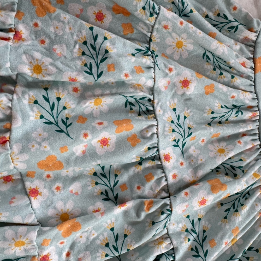 Floral Ruffle Dress - Picture 2 of 4